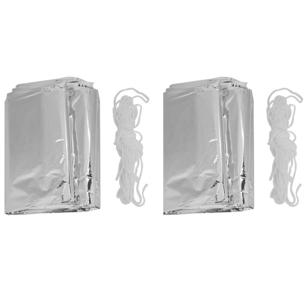 2 Pcs Durable Reflective Emerg - Survival Blanket Reflective recensione e prezzo