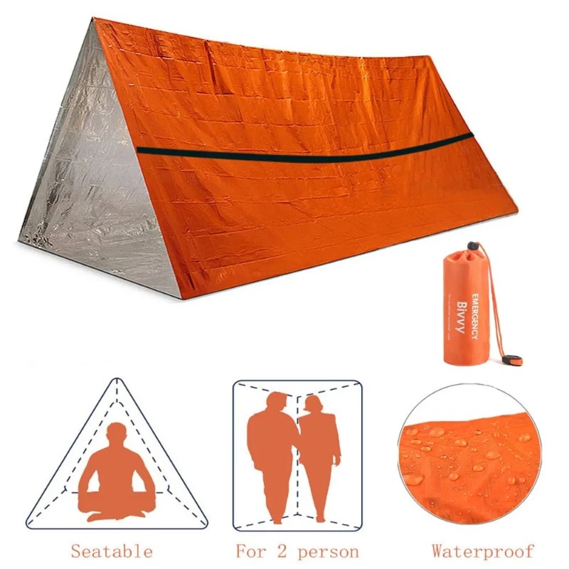 2 Person Emergency Shelter Biv - Bivy Bag Emergency recensione e prezzo