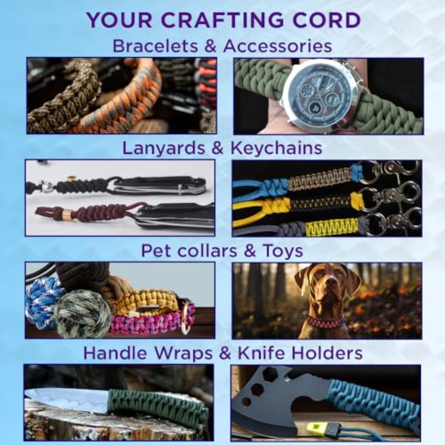Reflective Paracord Rope 1000  - Para Cord 1000Ft recensione e prezzo
