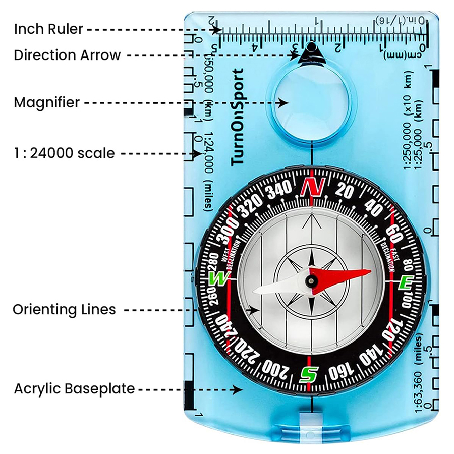 Professional Waterproof Campin - Compass Lensatic recensione e prezzo