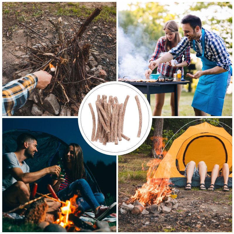 10Pcs Survival Wick Hemp Cord  - Fire Starting Kit recensione e prezzo
