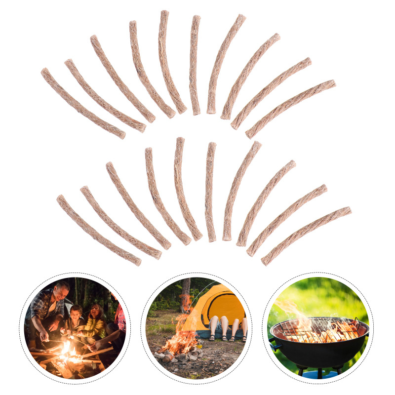 10Pcs Survival Wick Hemp Cord  - Fire Starting Kit recensione e prezzo