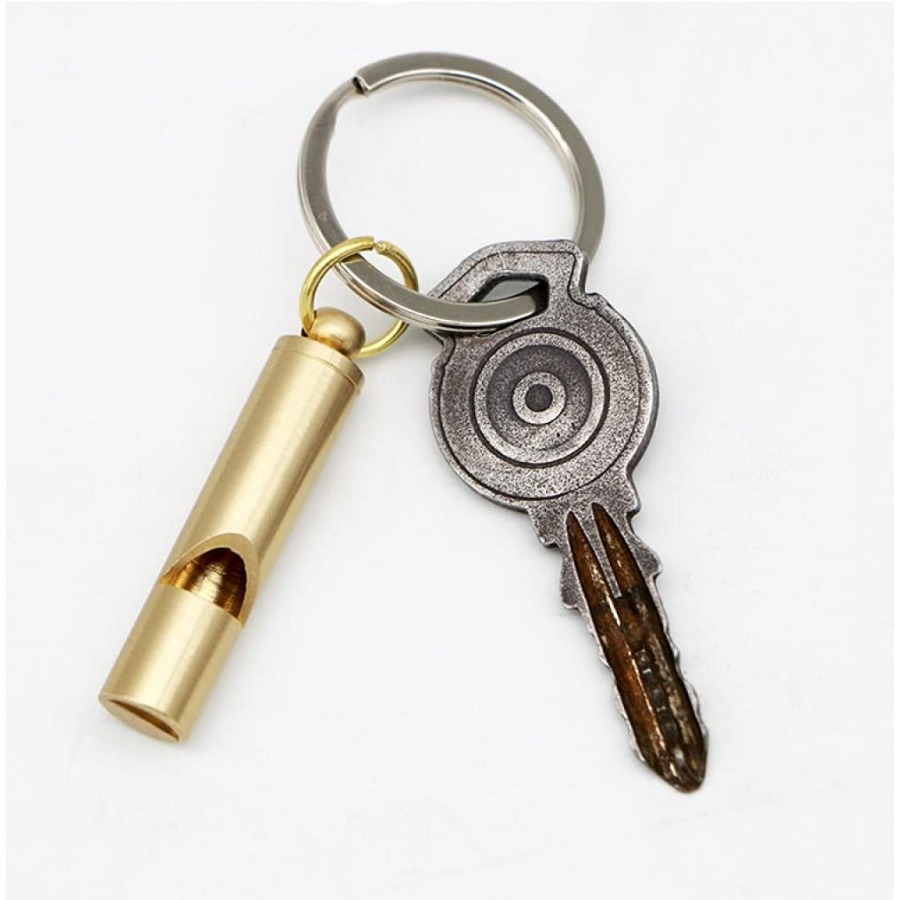 1/5pcs Brass Metal Emergency W - Emergency Whistle Loud recensione e prezzo
