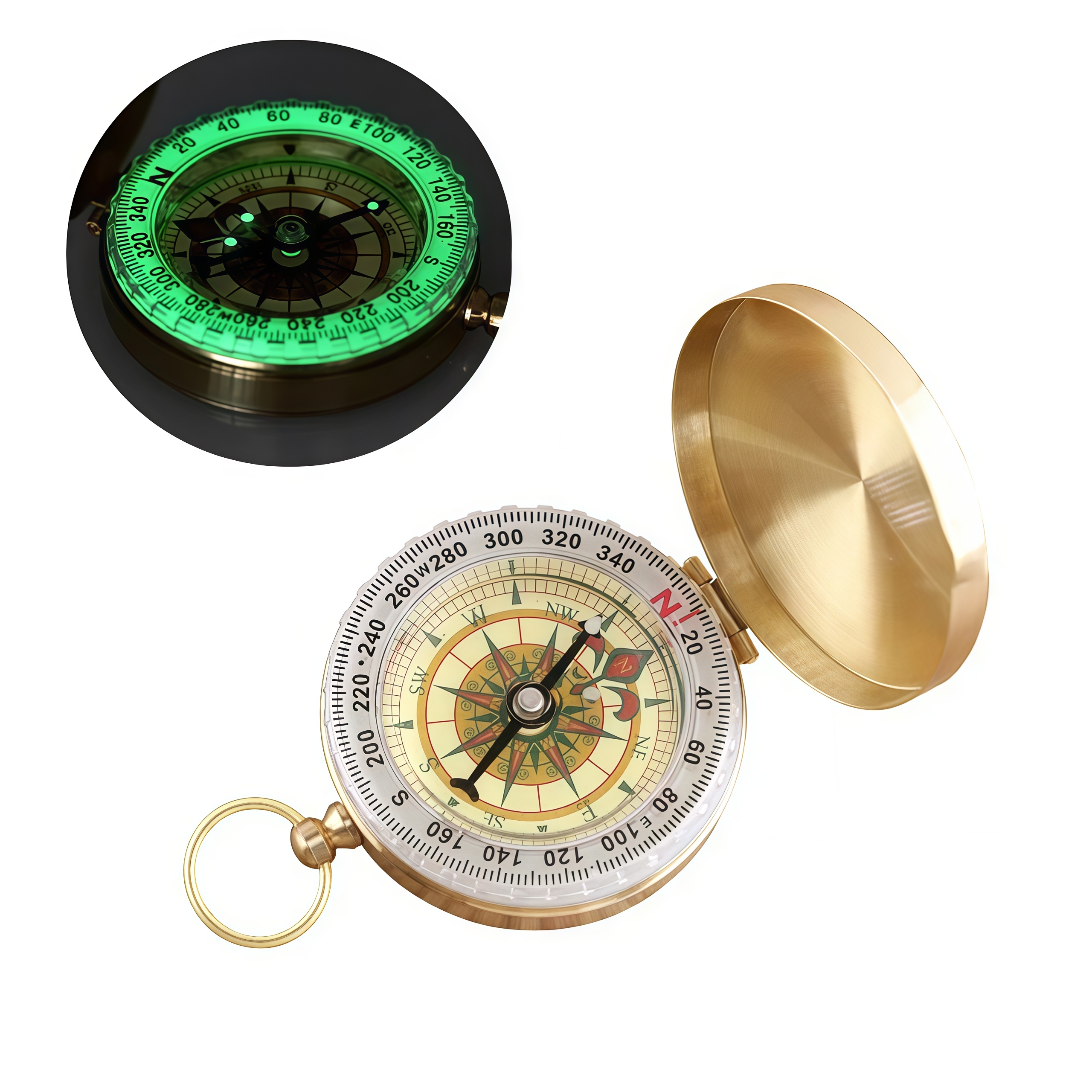 Brass Outdoor Compass - Gold C - Compass Lensatic recensione e prezzo