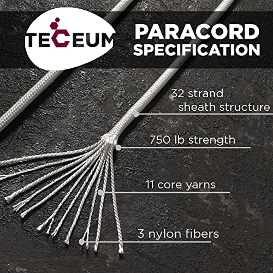 Reflective Paracord Rope 1000  - Para Cord 1000Ft recensione e prezzo