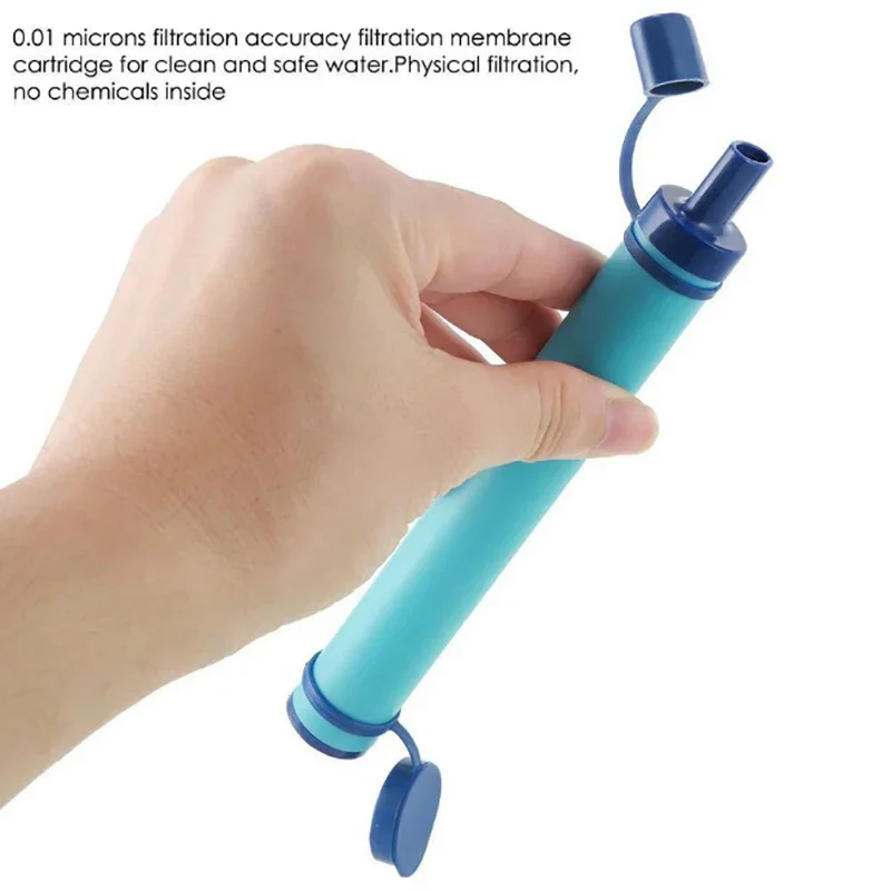 1pc Outdoor Mini Water Filter  - Water Purification Straw recensione e prezzo