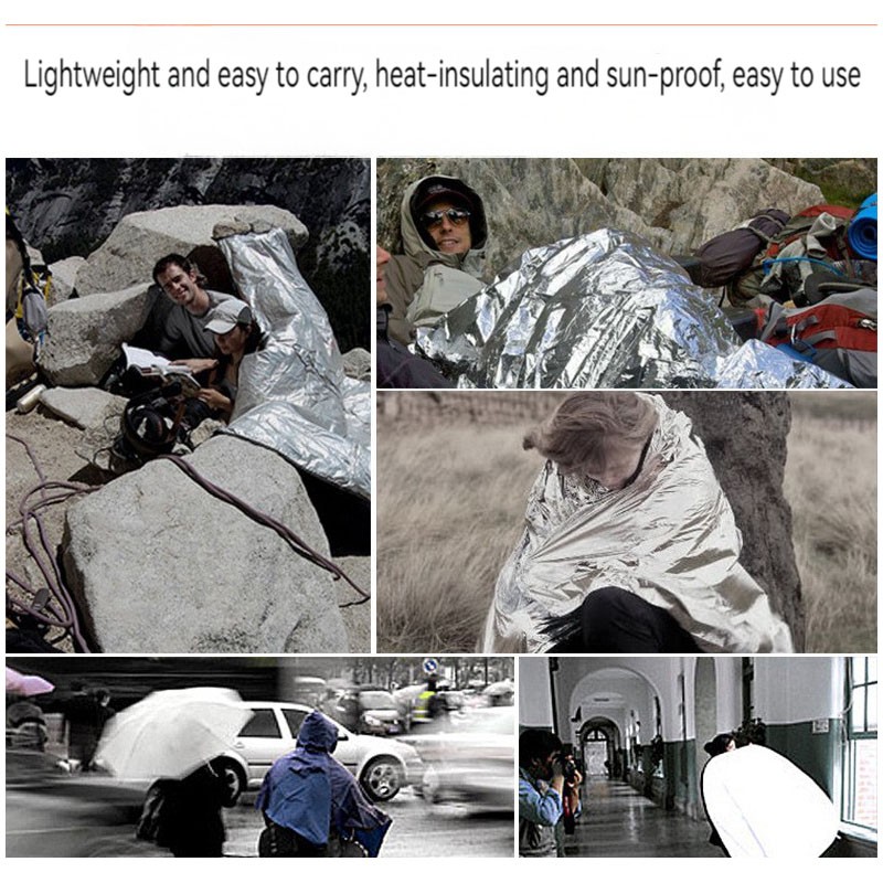 Outdoor emergency blanket port - Survival Blanket Reflective recensione e prezzo