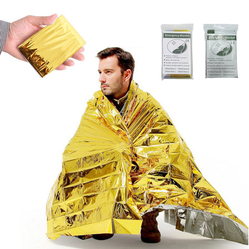 5Pcs Outdoor Emergency Blanket - Bivy Bag Emergency recensione e prezzo