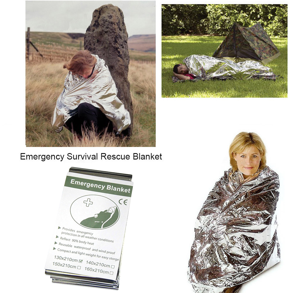 5Pcs Outdoor Emergency Blanket - Bivy Bag Emergency recensione e prezzo