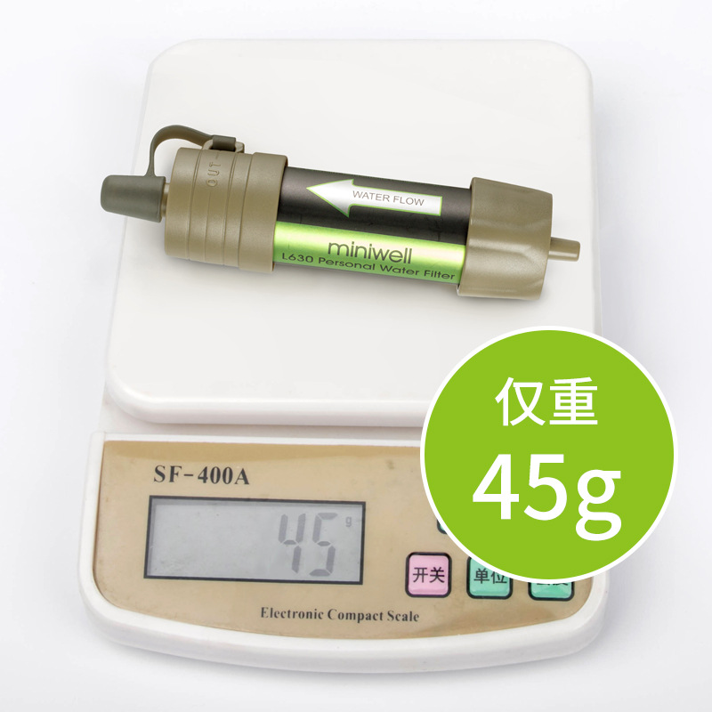 Soldier Outdoor Water Purifica - Water Purification Straw recensione e prezzo